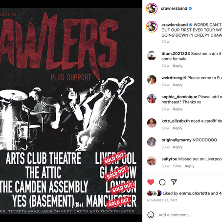 Crawlers Tour Posters