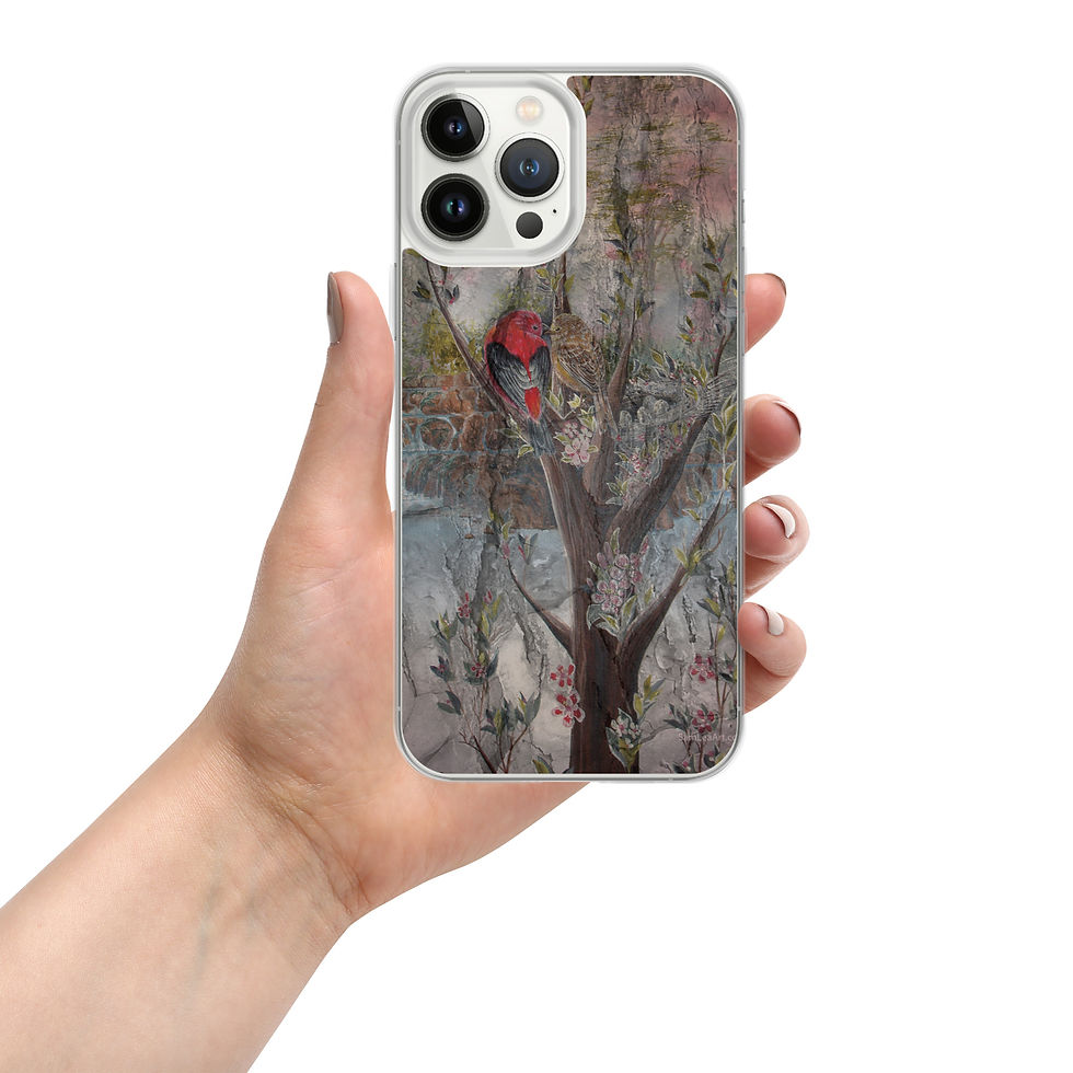 Thumbnail: Birds Couple Clear Case for iPhone®