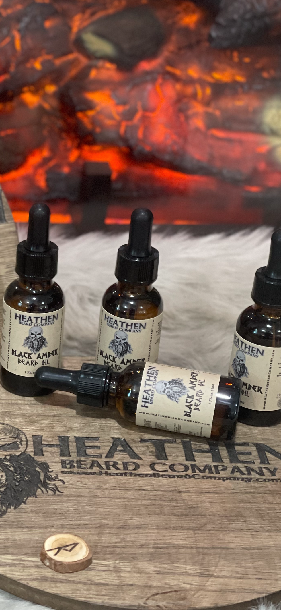 Thumbnail: Black Amber Beard Oil -NEW SCENT