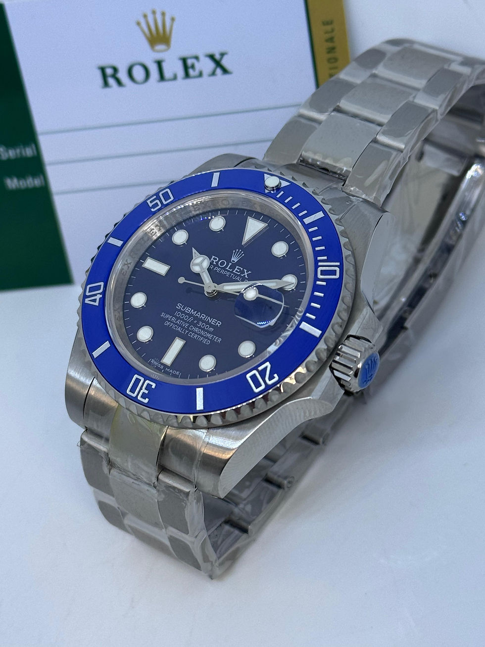 Miniatura: Rolex Submariner Date 40mm Blue Dial Premium