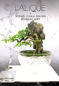 Shing Realm Bonsai Art x Lalique,黃就成盆景大師,Wong Chau Shing