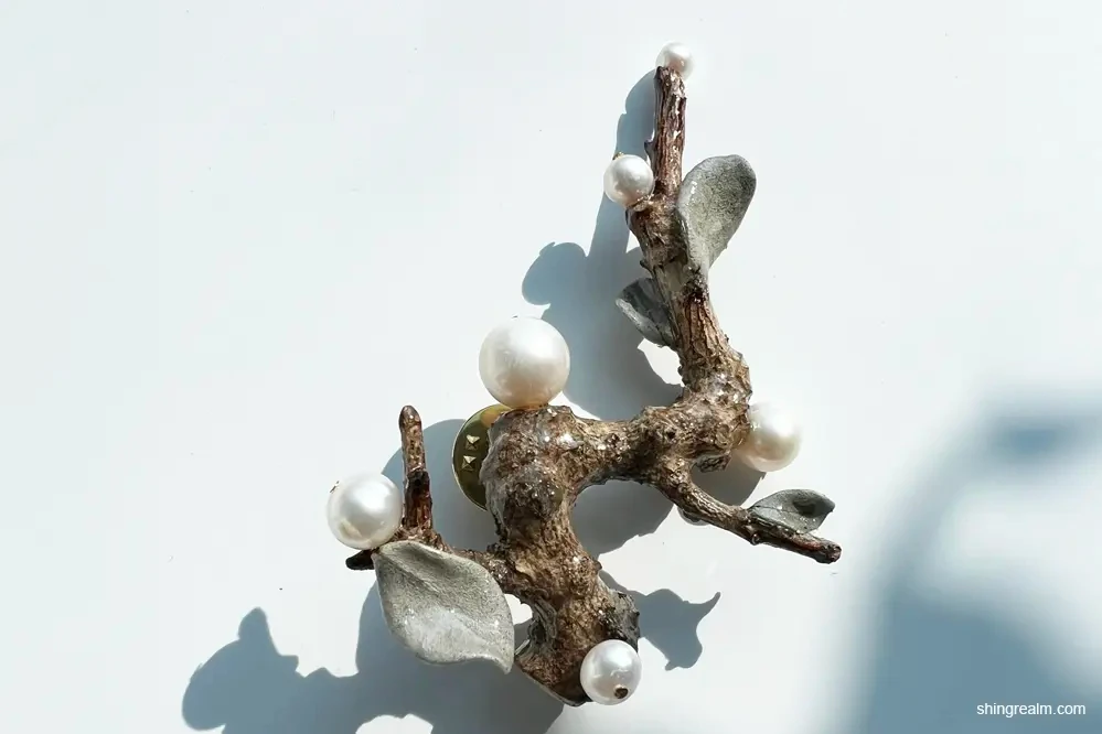 Branch State Brooch