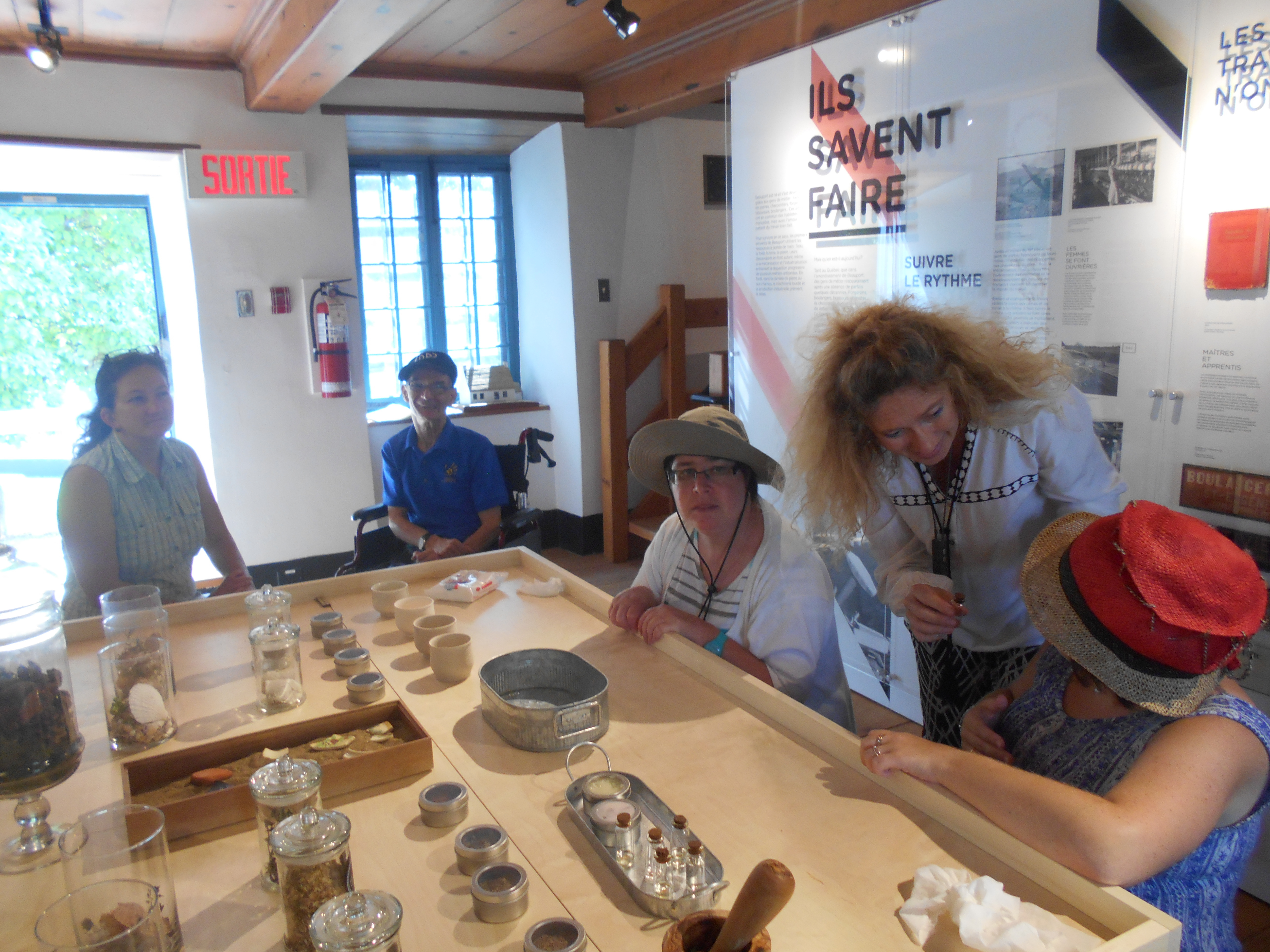 Visite du Centre Signes d'Espoir