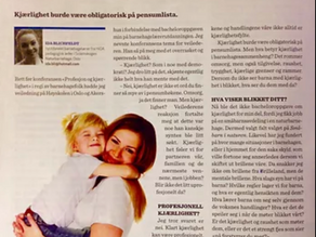 FØRSTE STEG, 01/2016: "Med kjærlighet i blikket"