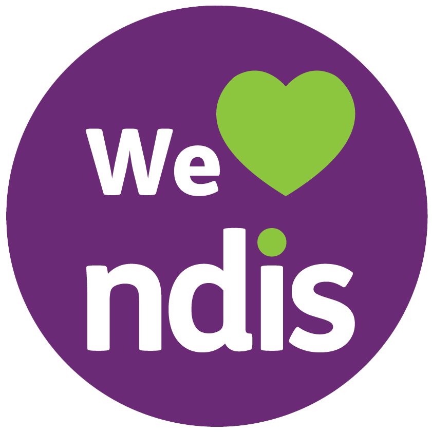 We Heart NDIS Logo
