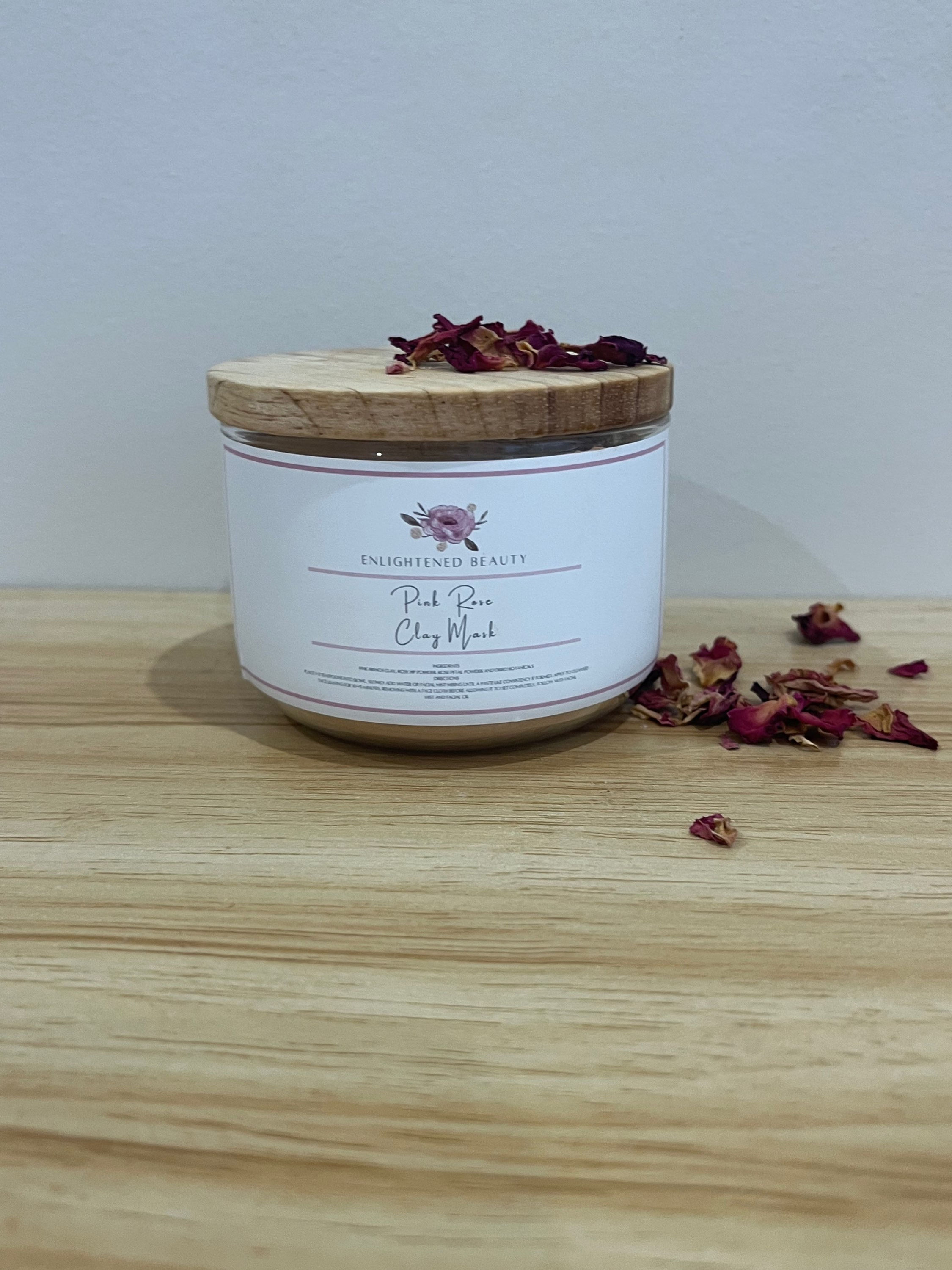 Pink Rose Clay Mask