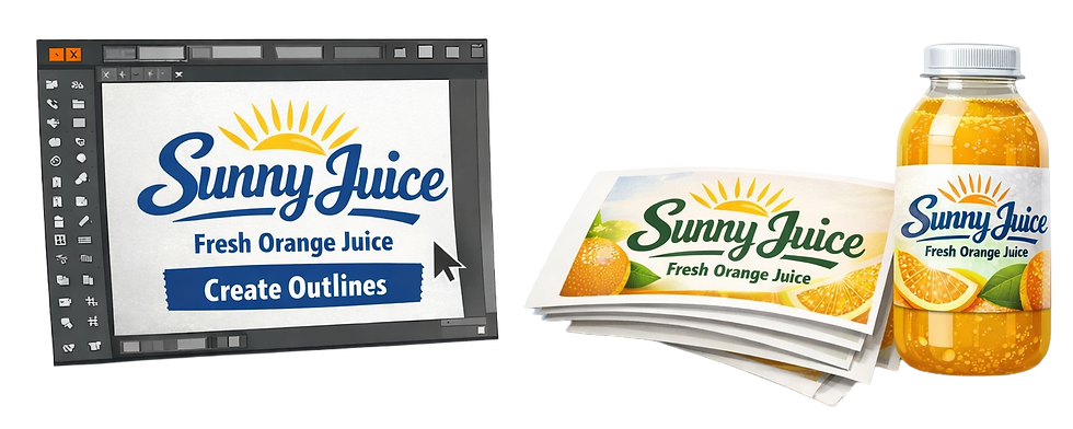 Vektorgraafika pakenditel ja etikettidel (riskide ja vigade ennetamine)