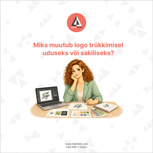 Miks muutub logo trükkimisel uduseks või sakiliseks?