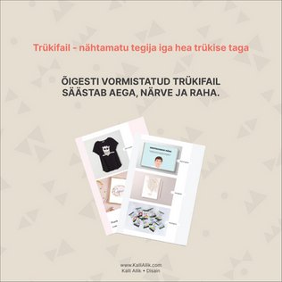 Trükifail - nähtamatu tegija iga hea trükise taga