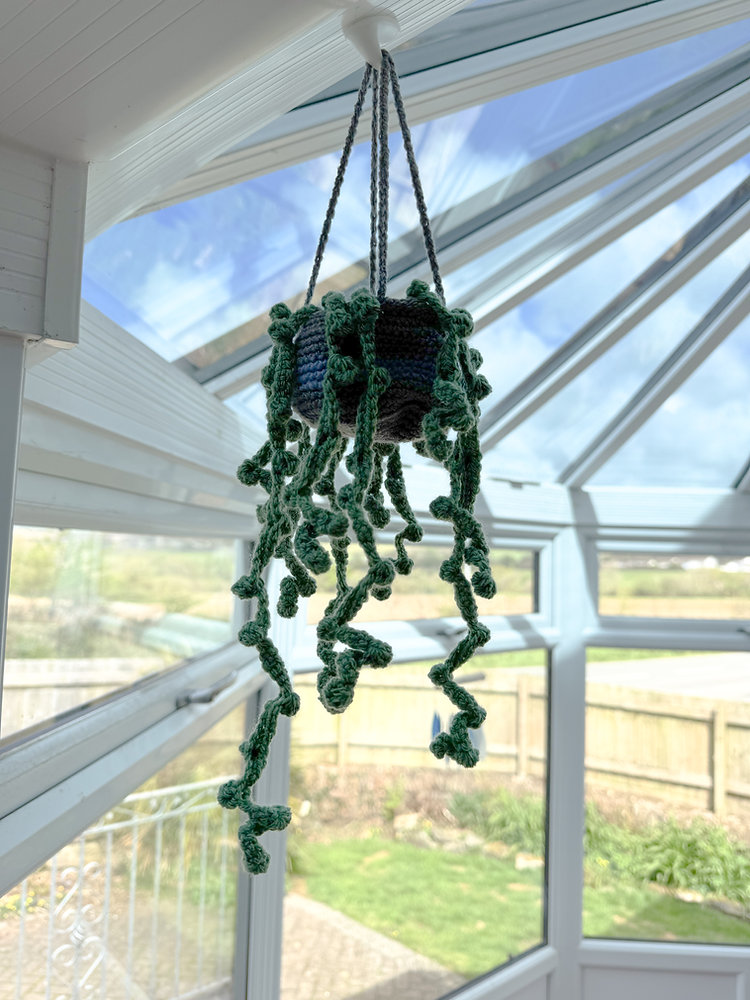 Hanging Pattern String Hanging String of Pearls Pattern