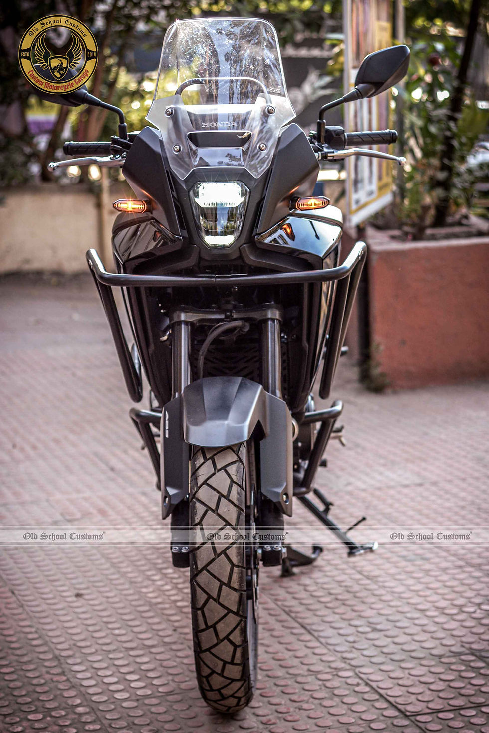 Miniature : Fairing and Engine Guard for Honda NX 500