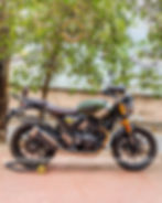 Saddle Stay & Top Rack with Backrest for Triumph Scrambler 400X