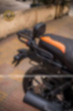 Top Rack with Backrest for Harley Davidson X440