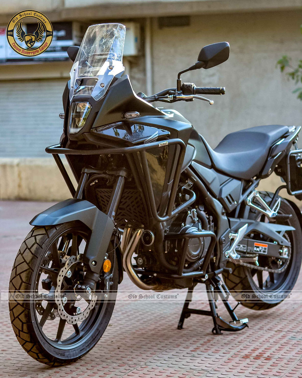 Miniatura: Fairing and Engine Guard for Honda NX 500