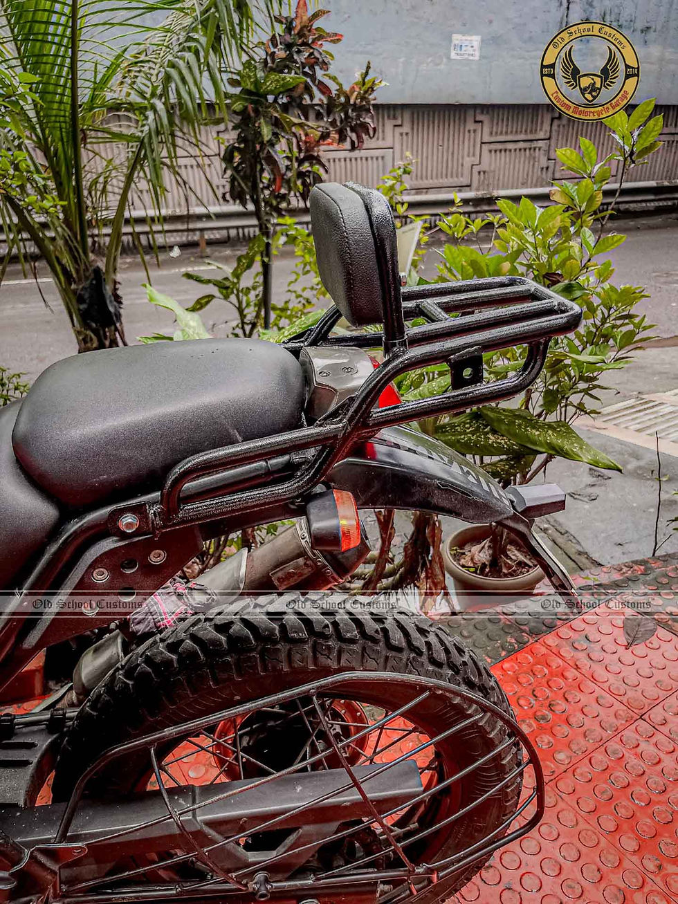 Miniatura: Top Rack with Backrest for Royal Enfield Himalayan 411cc