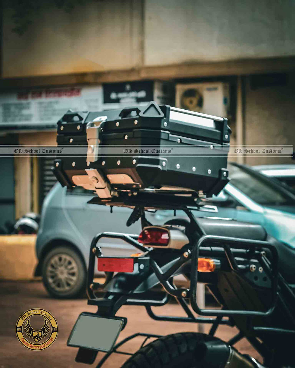 Thumbnail: Wanderer Motorcycle Top Box (22L-Aluminum)