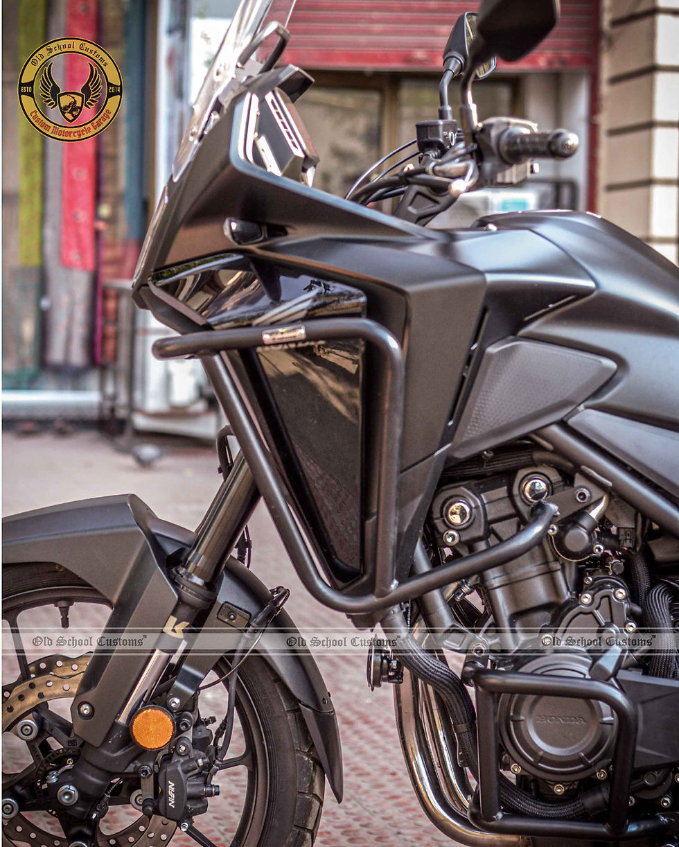 Miniature : Fairing and Engine Guard for Honda NX 500