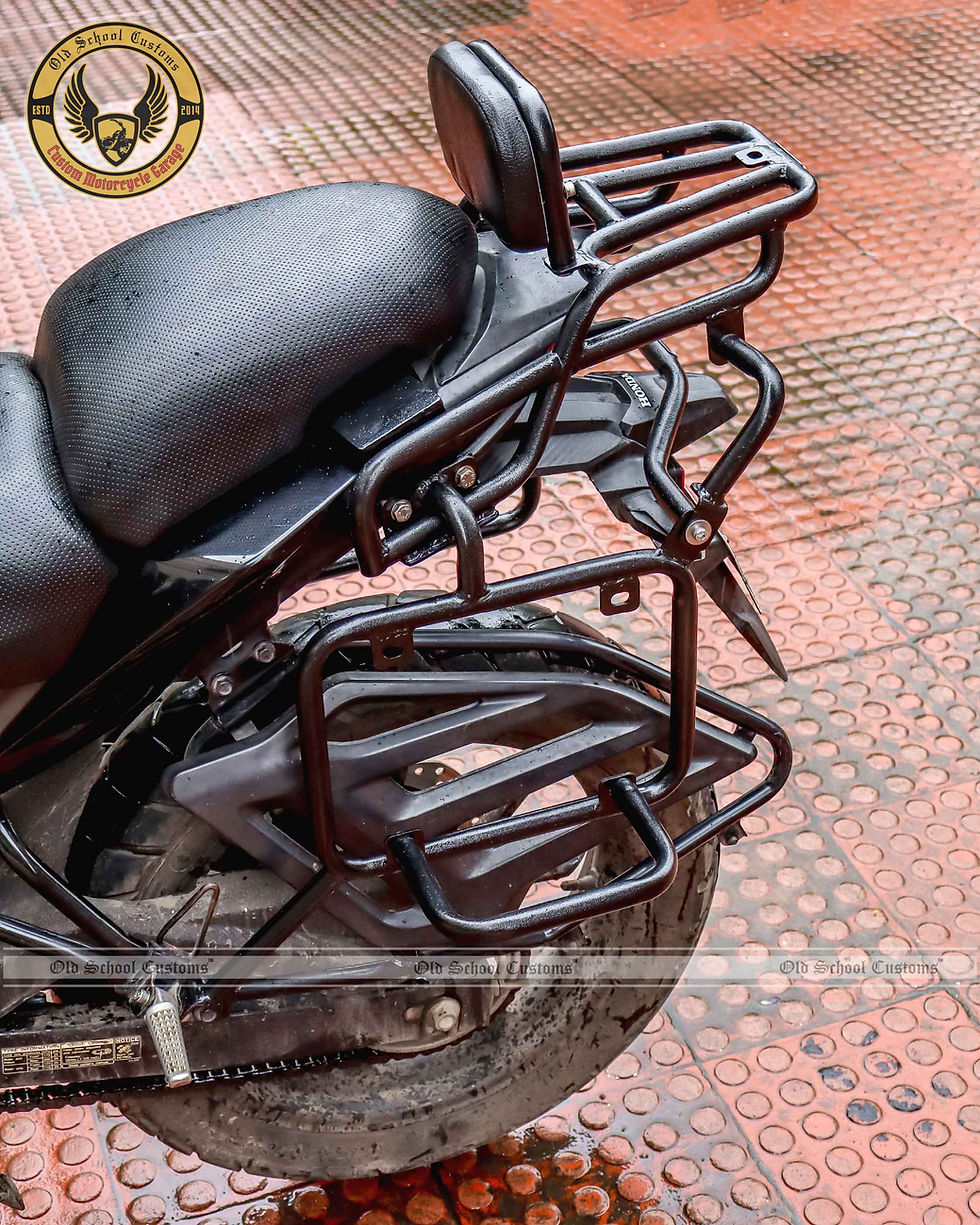 Miniatura: Saddle Stay & Top Rack with Backrest for Honda NX 200