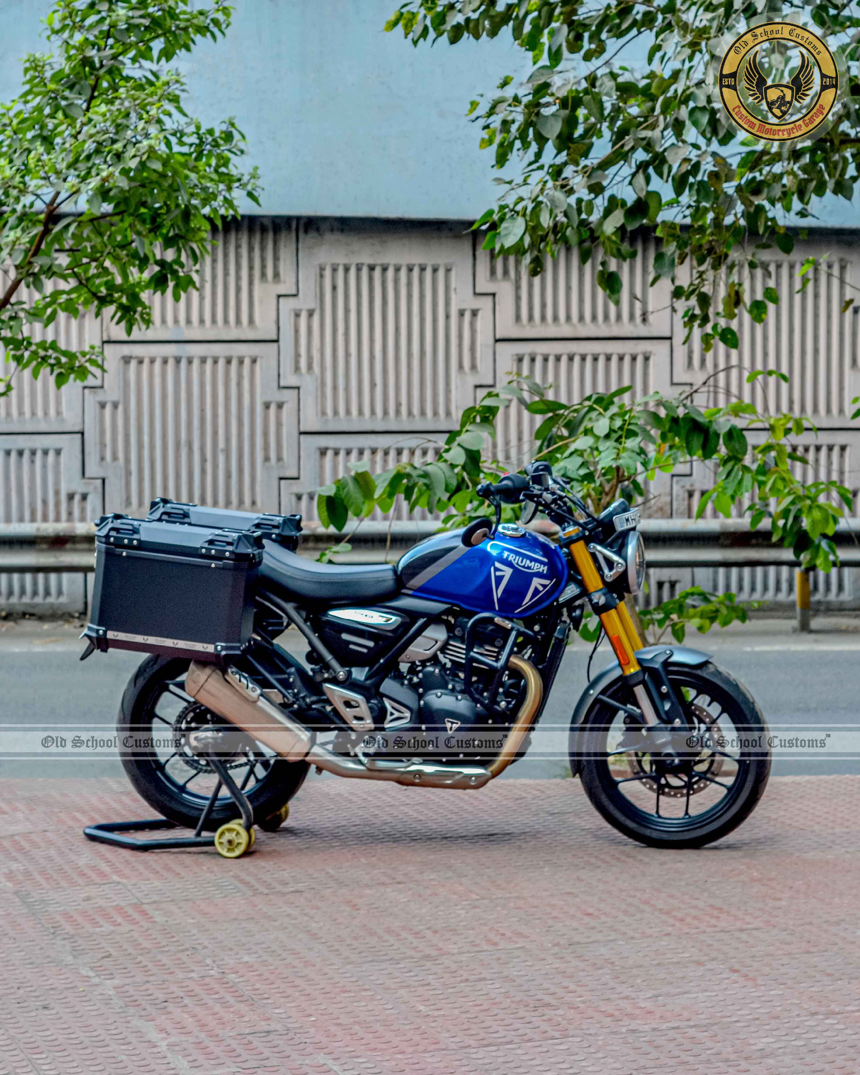 Wanderer Motorcycle Pannier Boxes for Triumph Speed 400