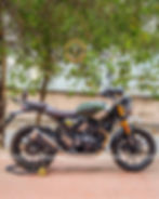 Top Rack with Backrest for Triumph Scrambler 400X