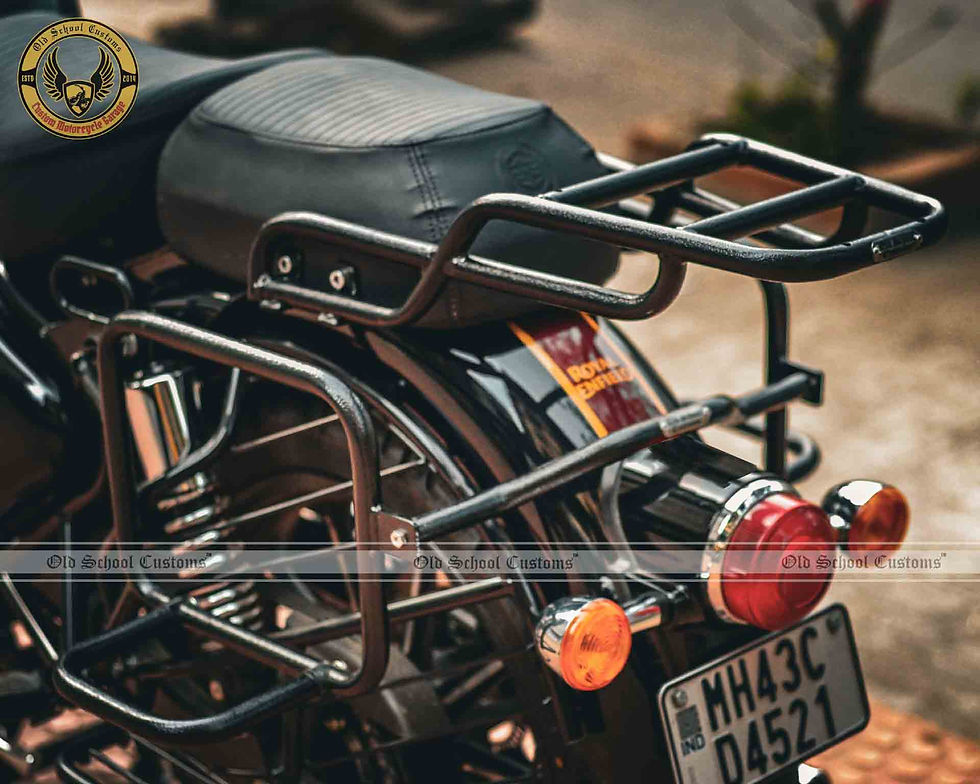 Saddle Stay with Top Rack for Royal Enfield Classic Reborn
