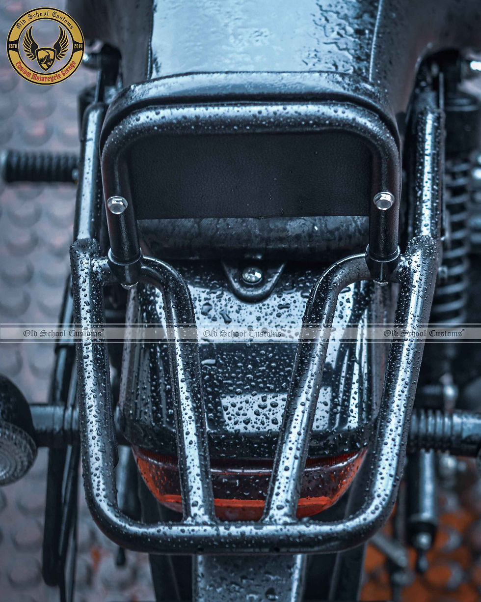 Thumbnail: Top Rack with Backrest for Bajaj Avenger