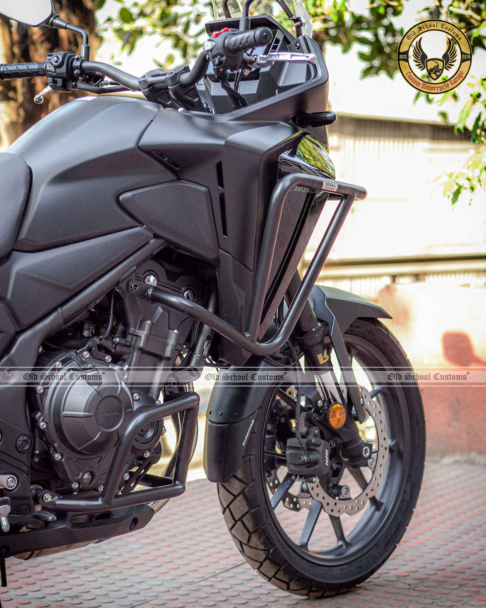 Miniatura: Fairing and Engine Guard for Honda NX 500
