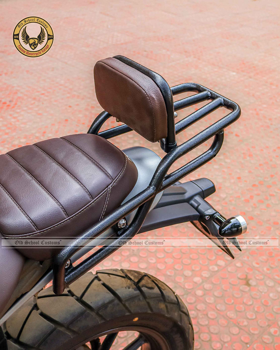 Miniatura: Top Rack with Backrest for Triumph Scrambler 400X