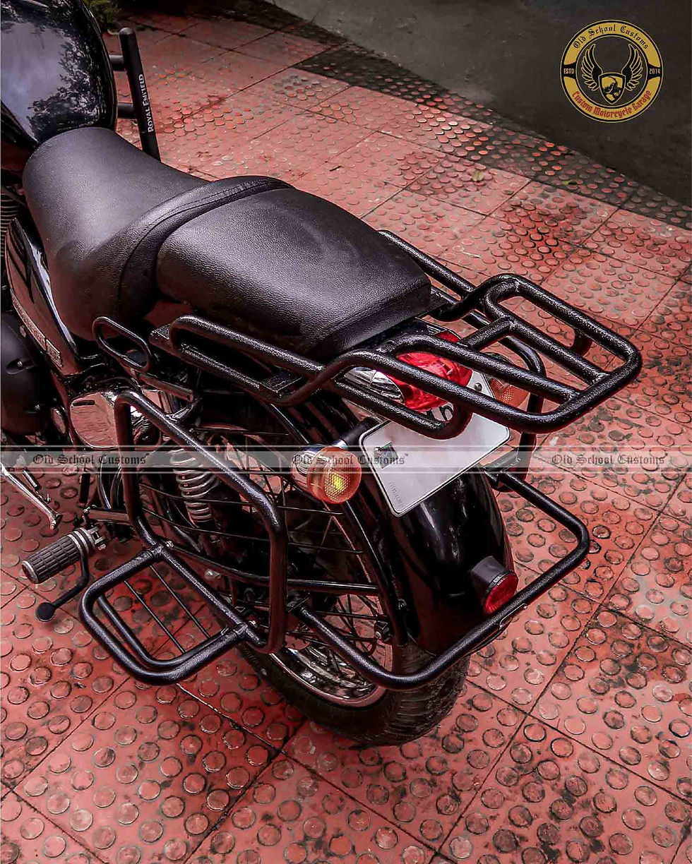 Miniatura: Saddle Stay with Top Rack for Royal Enfield Thunderbird