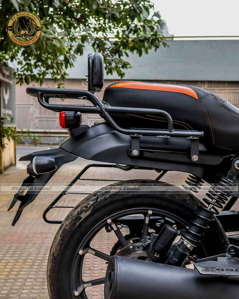 Miniatura: Top Rack with Backrest for Harley Davidson X440