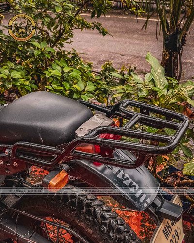 Customized Top Rack Custom-designed Top Rack for Royal Enfield Himalayan 411cc | Old School ...