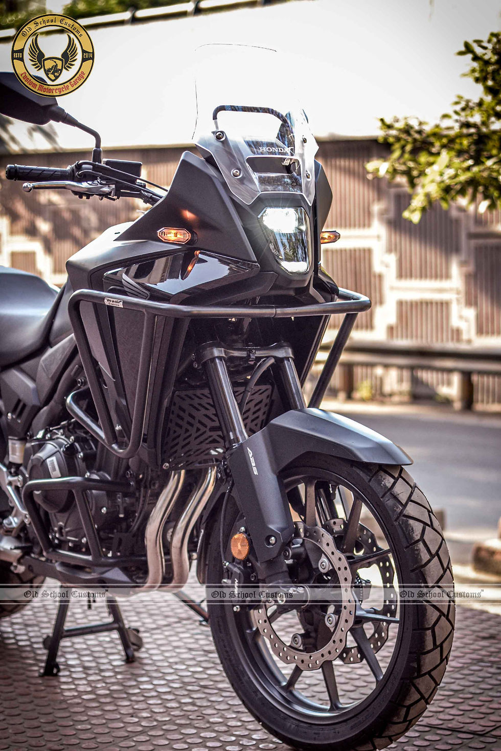 Miniatura: Fairing and Engine Guard for Honda NX 500