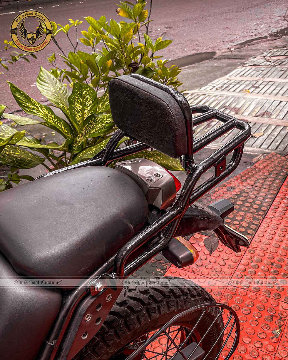 Miniatura: Saddle Stay & Top Rack with backrest for Royal Enfield Himalayan 411 cc