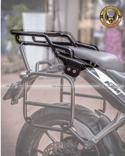 Customized Top Rack Custom Top Rack for KTM Duke 200 -390 | Old School Customs