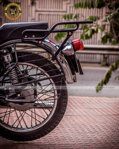 Top Rack for Royal Enfield Bullet | Old School Customs