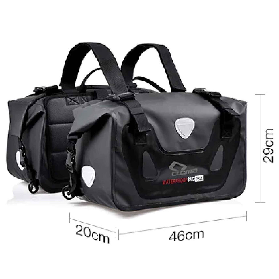 Miniatura: Motorcycle Waterproof Saddle Bag (25L)