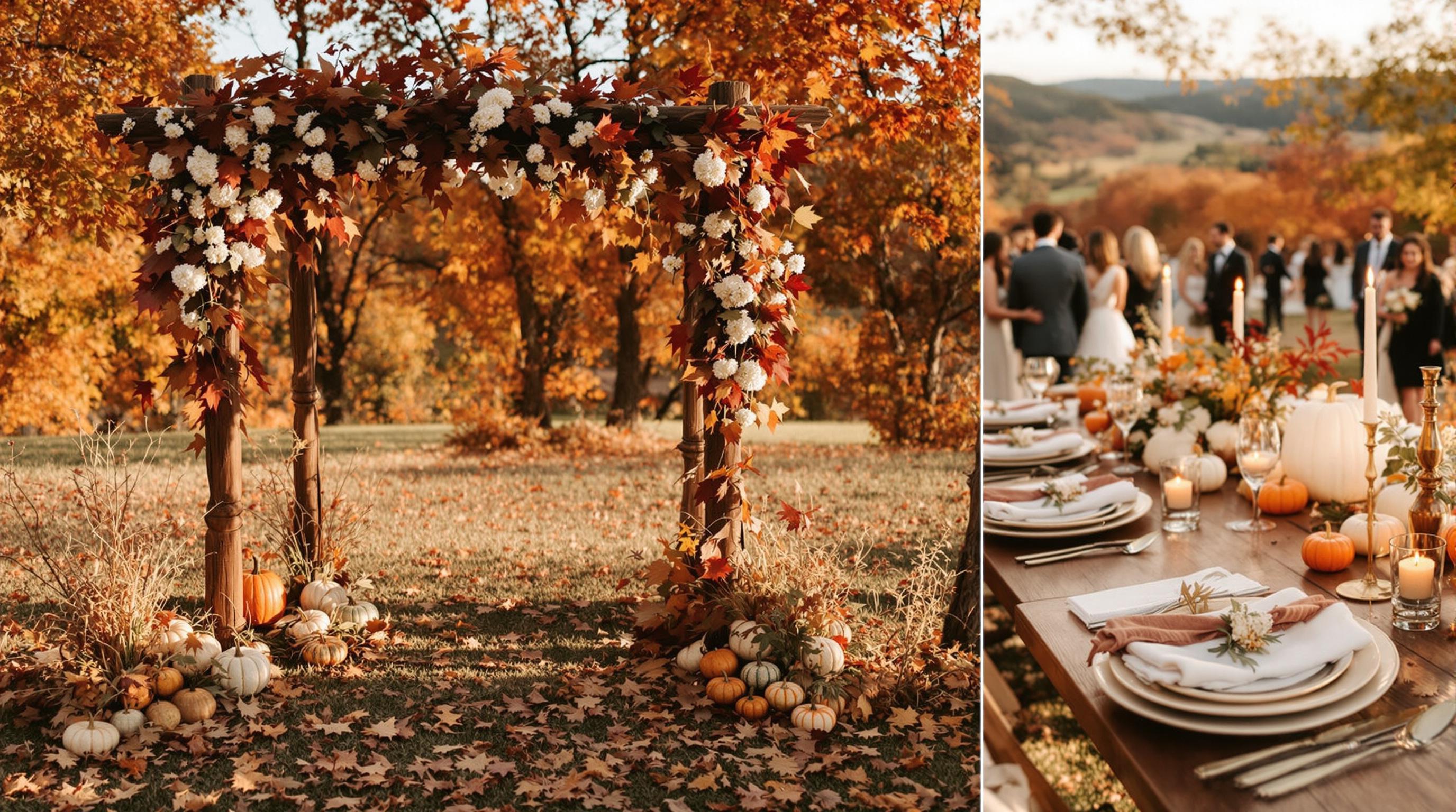 5 Problems with Fall Weddings and How to Solve Them