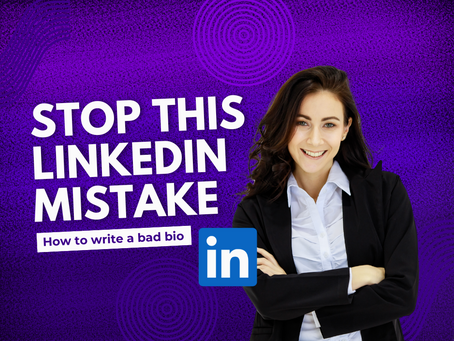 Your LinkedIn bio is repelling clients