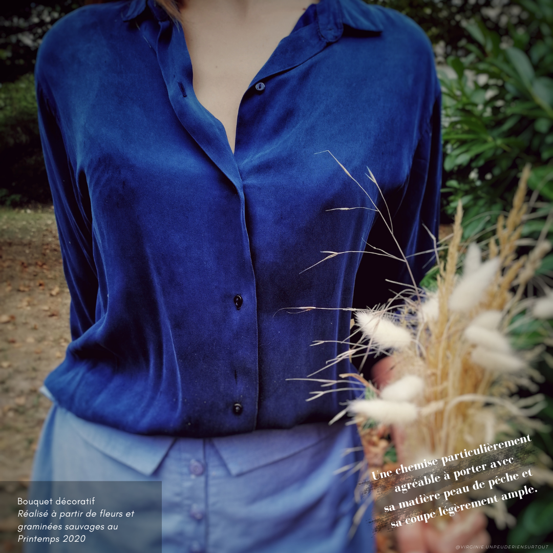 Chemise bleu marine