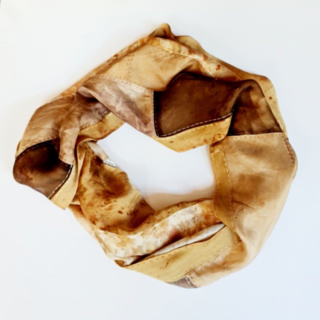Silk Natural Dye Wrap
