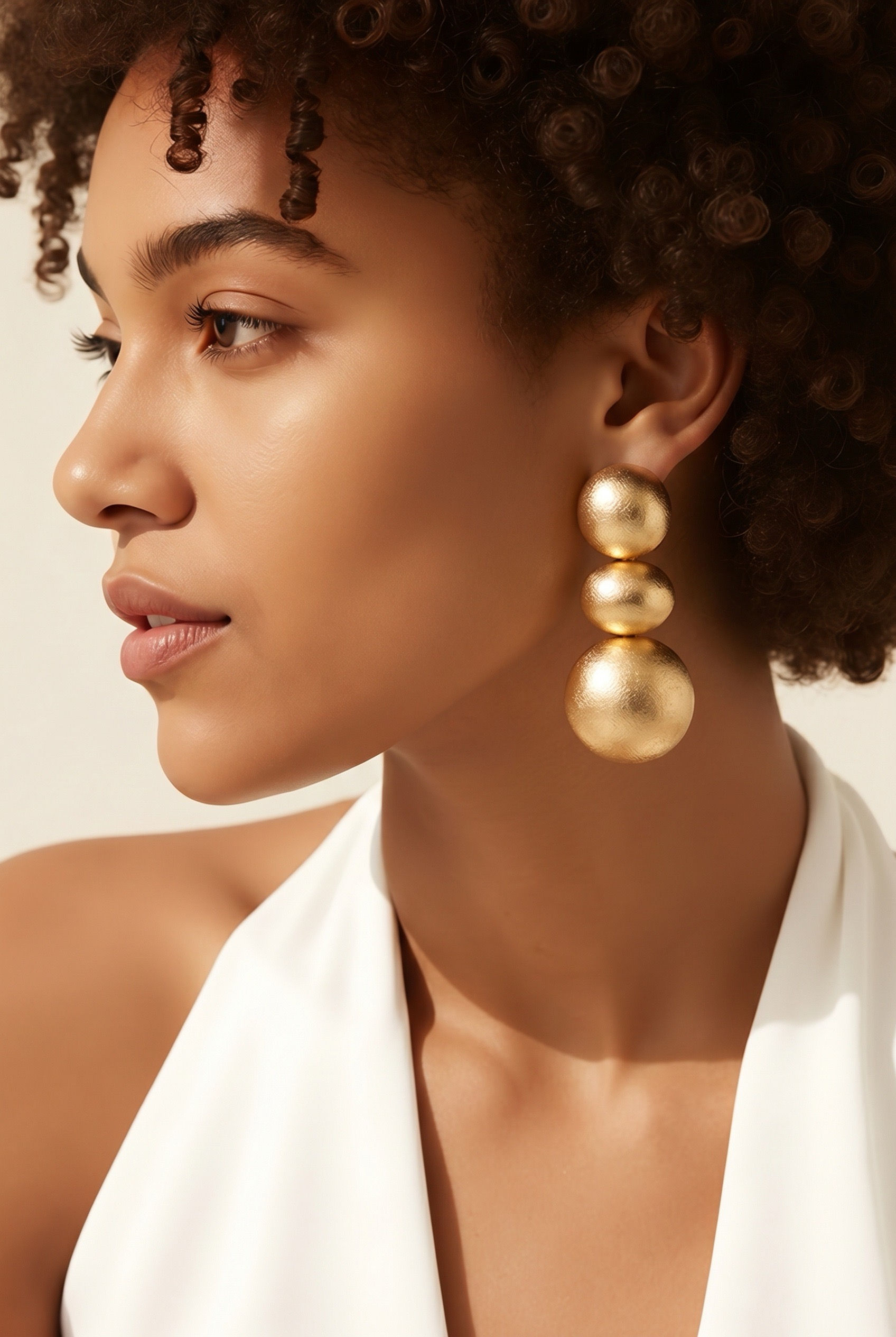 Joanne Gold Earring
