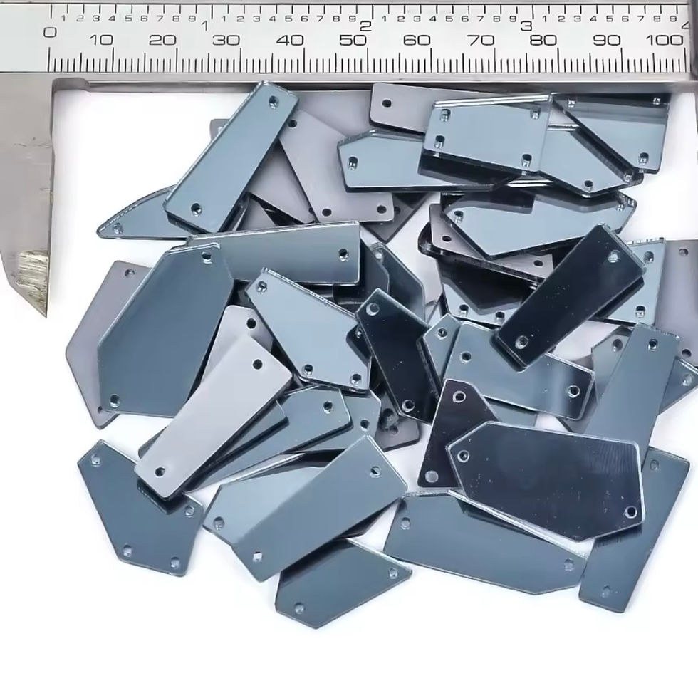 Mirror Pieces - Grey