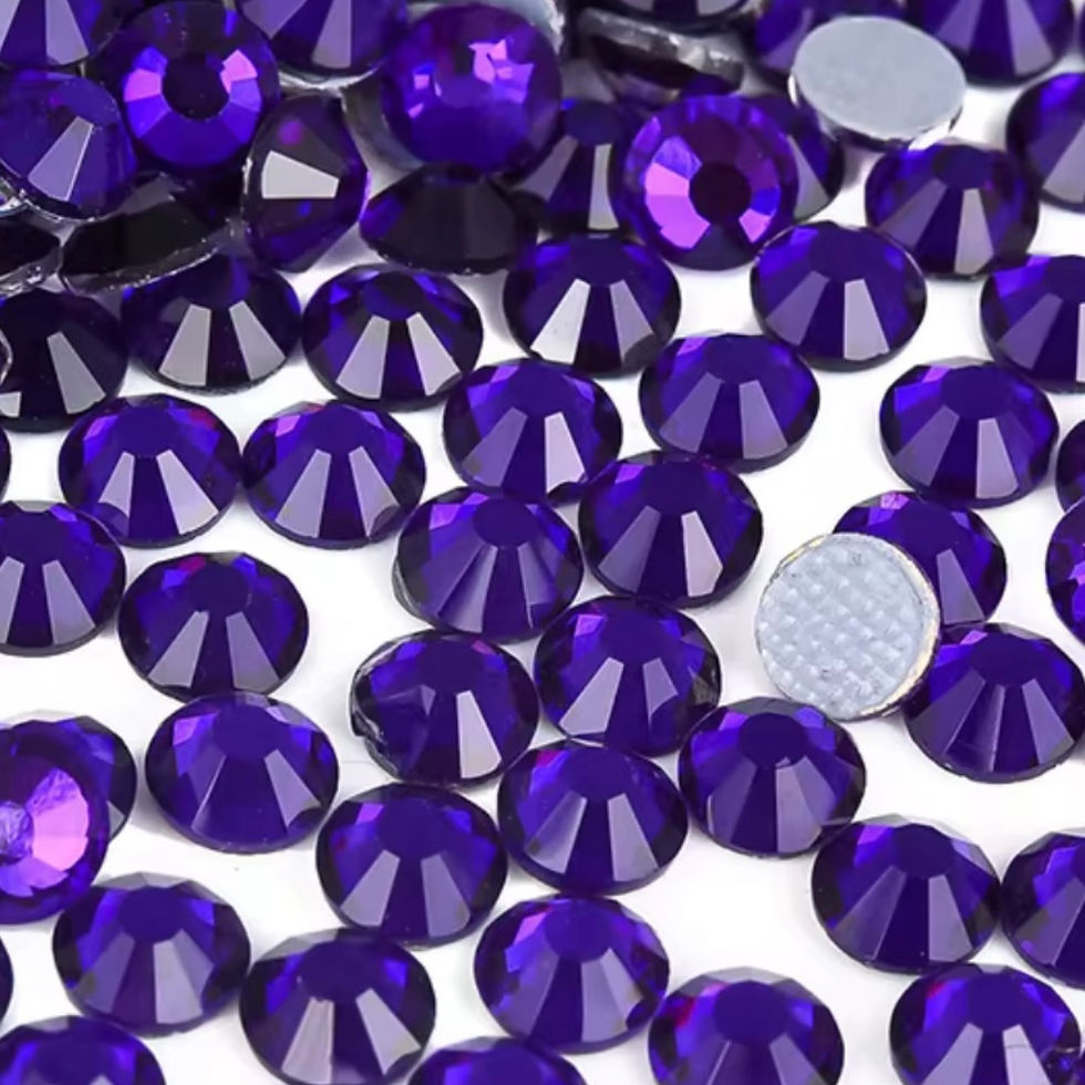 Rhinestone Colour Sample - Heliotrope