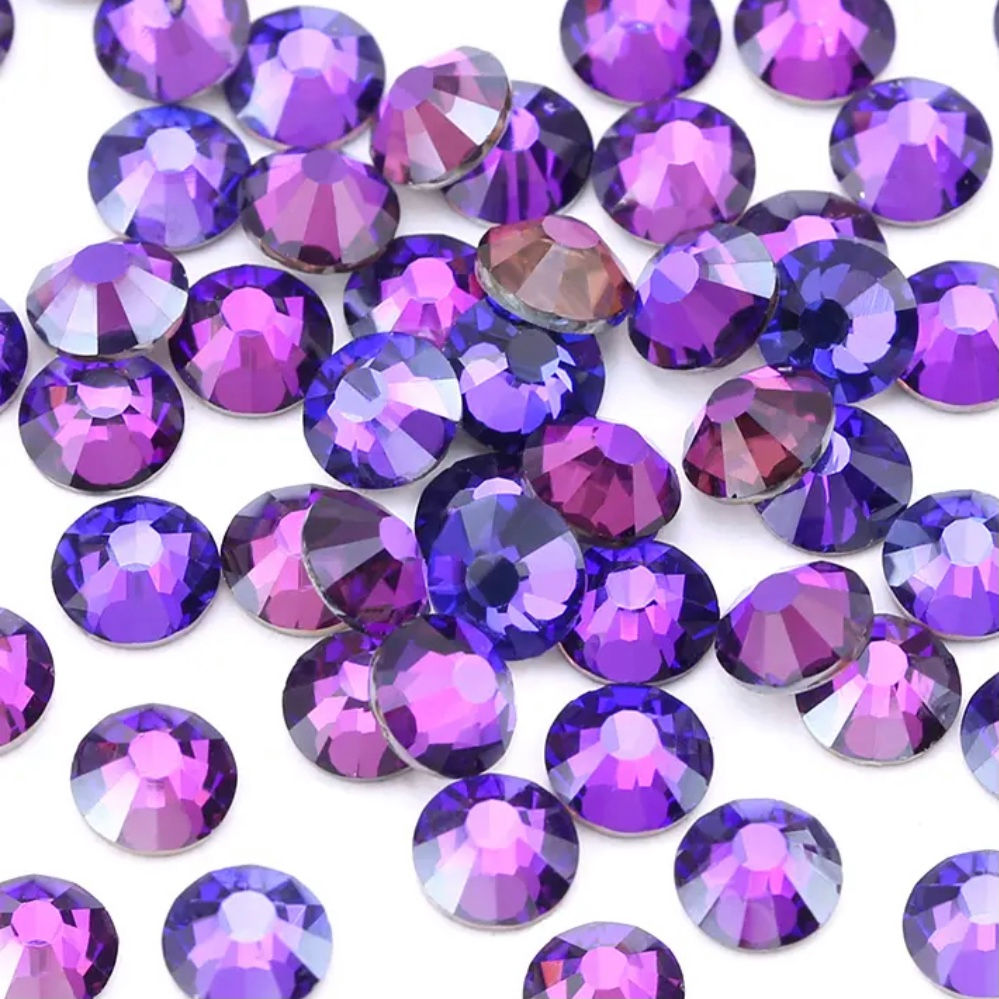 Rhinestones Hotfix - Purple Velvet