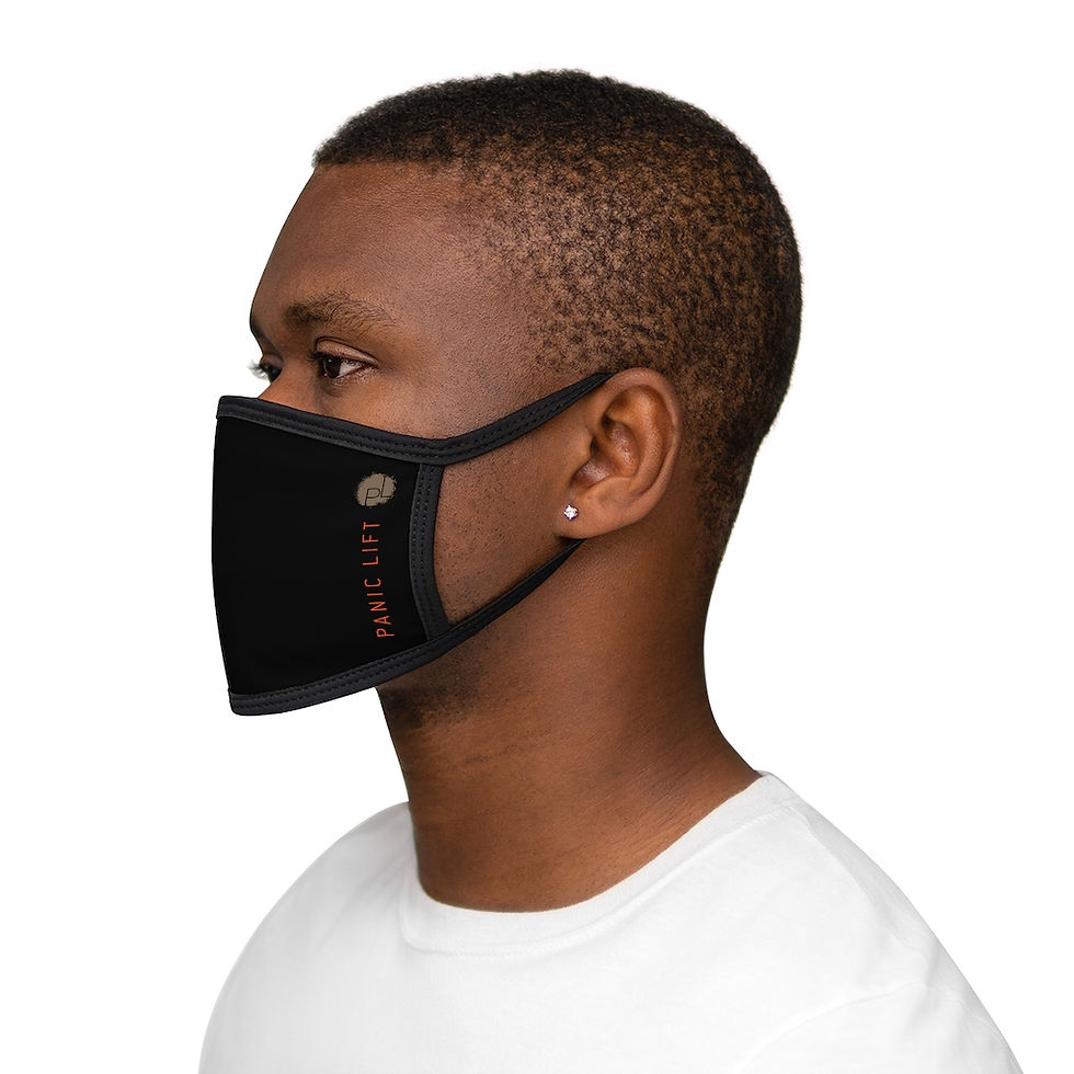 Thumbnail: Panic Lift Black Face Mask
