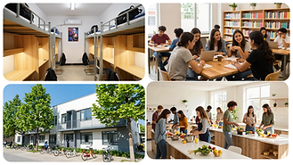 Student accommodation and hostel support by CS Medical Academy