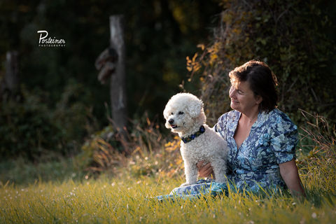 Hund und Frau Posteiner Photography - Mensch-Tier-Fotografie Wien Niederösterreich und Burgenland