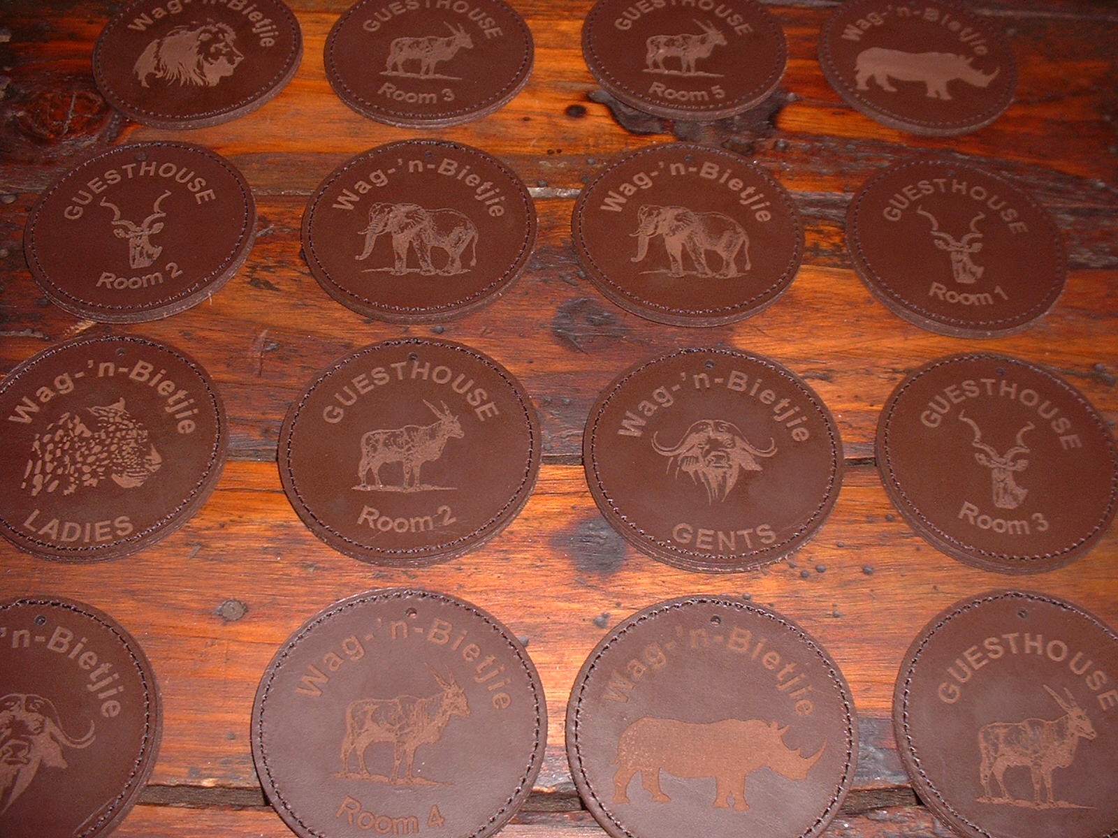 Round Keyrings