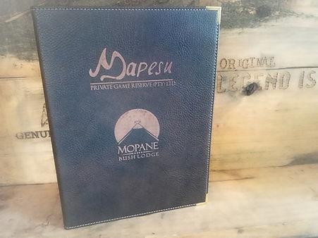 Menu Cover