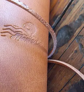 Book covers in leather
